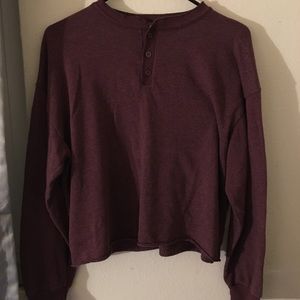 Long sleeve button shirt